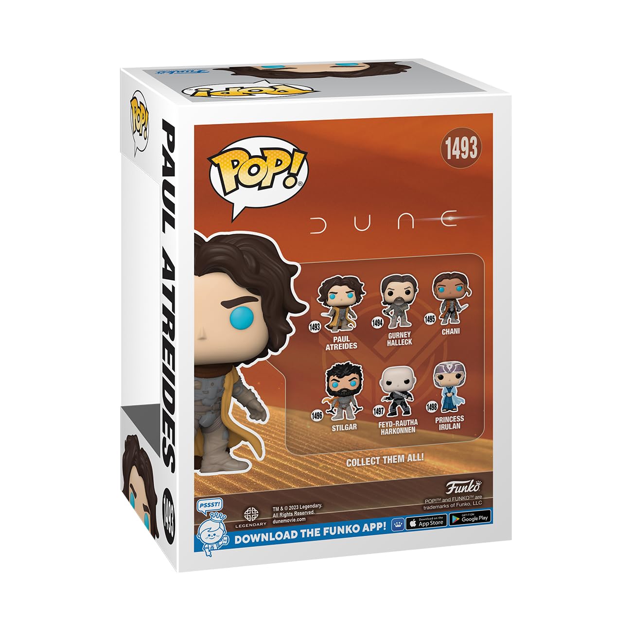 Funko POP Movies: Dune 2 - Paul Atreides, Multicolour, 4-inch, Pop! Movie, Collectible, Toys