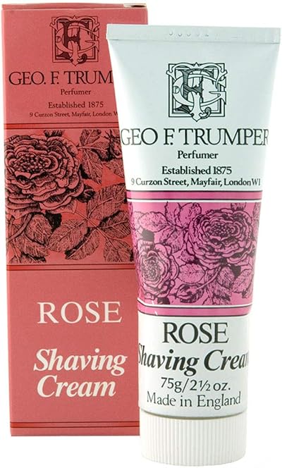 Geo F. Trumper Rose Shave Cream 75g Tube - Glycerine Based