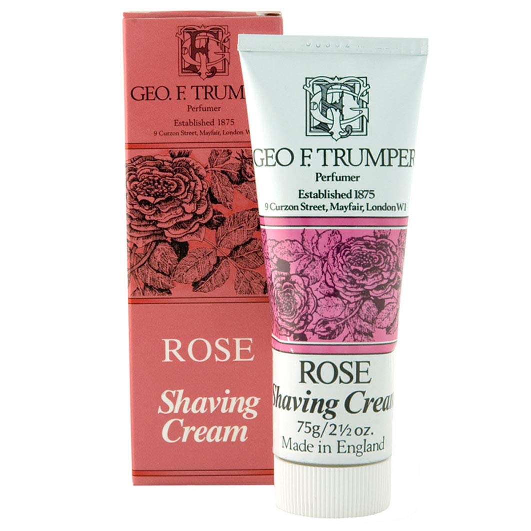 Geo F Trumper Shave Cream - Rose 75gm Tube