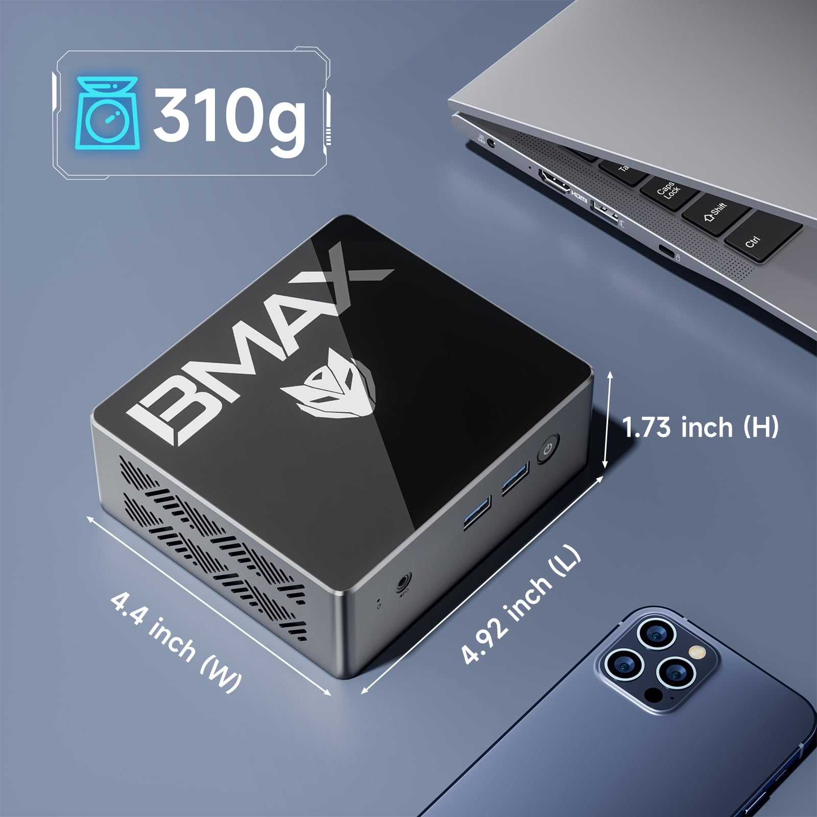 BMAX ミニPC ミニPC BMAXB2Pro 8GB 256GB N4000 Windows11 Mini PC