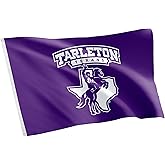 Desert Cactus Tarleton State University TSU Flag - 3 x 5 Feet Texans Banner, Indoor/Outdoor Durable Fabric, 100% Polyester Design (Style 2)