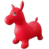 AppleRound Horse Bouncer with Hand Pump, Inflatable