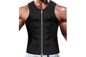 Men Sweat Vest Neoprene Sauna Slimming Tank Top Weight Loss Waist Trainer Shirt