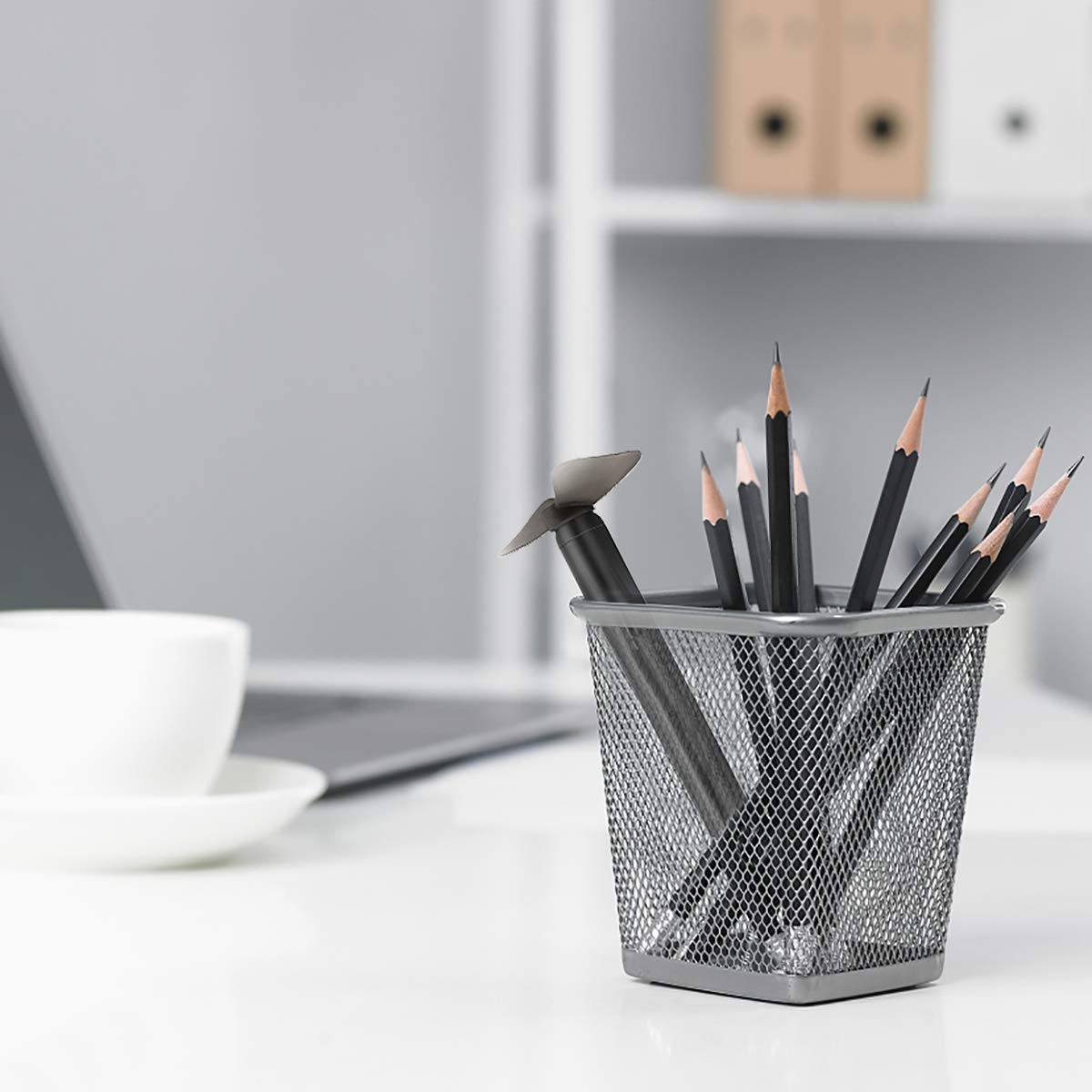 GS GLOWSEEN Pocket Fan, Mini Portable Handheld Battery Powered Cooling Fan For Women Men Reading Home Office Travel Camping