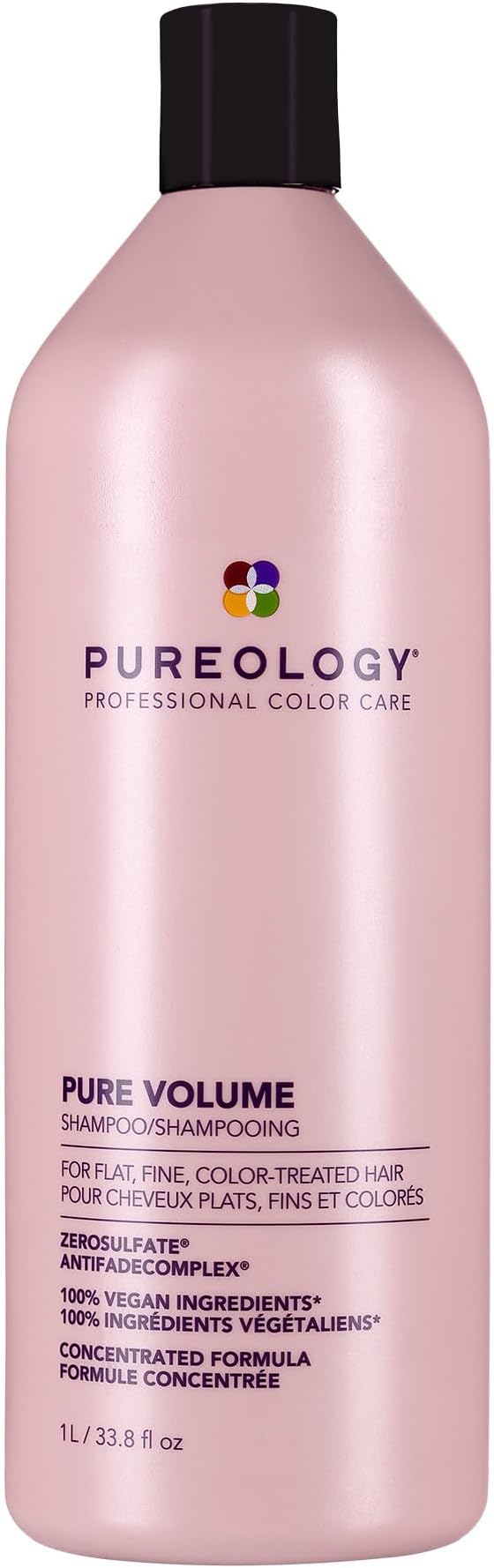 Pureology Pure Volume Shampoo 1000ml for Fine Color-Treated Hair