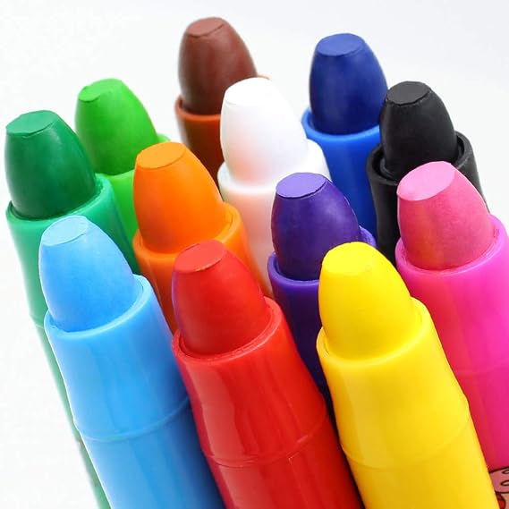 Loisirs Creatifs Crayons De Bebe 12 Couleurs Crayons Non Toxiques Lavable Crayons A Doigts Pour Enfants Bebes La Pratique De La Peinture Jouet Jeux Et Jouets Lpe Electronics De
