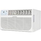 Keystone 14,000 BTU Wall Mounted AC Unit and Dehumidifier, 230V, Wall Unit for Bedroom, Garage, Nursery, and Large Rooms up t