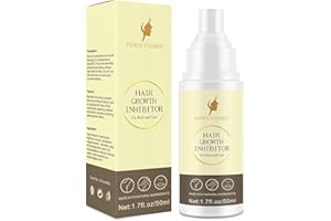 "Venus Visage Hair Inhibitor, Moisturizing Permanent Spray, Soothing Hair Growth Inhibitor for Face, Underarms, Legs & More, After Wax Care for Women & Men (50 ml)"