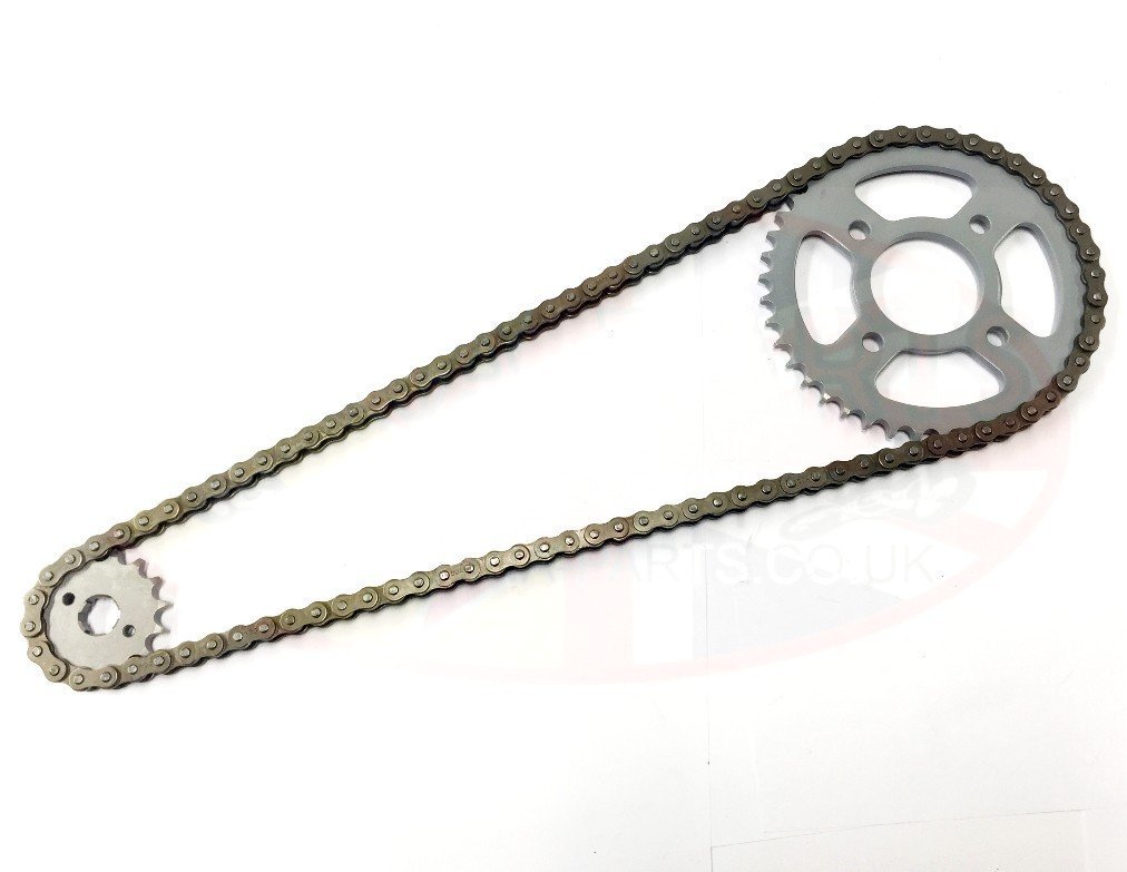 Yamaha YBR 125 Heavy Duty Chain & Sprockets Set 2007-2016 models