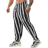 BIG SAM SPORTSWEAR COMPANY Men's Baggy Sweatpants with Pockets, Oldschool Loose Fit Gym Pants