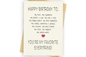 WowBefun Funny Birthday Card & Gifts for Men Husband Boyfriend Him, Happy Bday Card, Sweetheart Romantic Raunchy