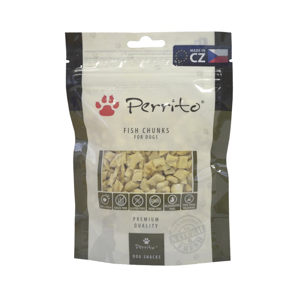 Perrito Fish Chips 100g, Transparent