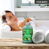AROMATIKA Peppermint Bath Salts 600g Natural Essential Oil Muscle Relaxation view 3