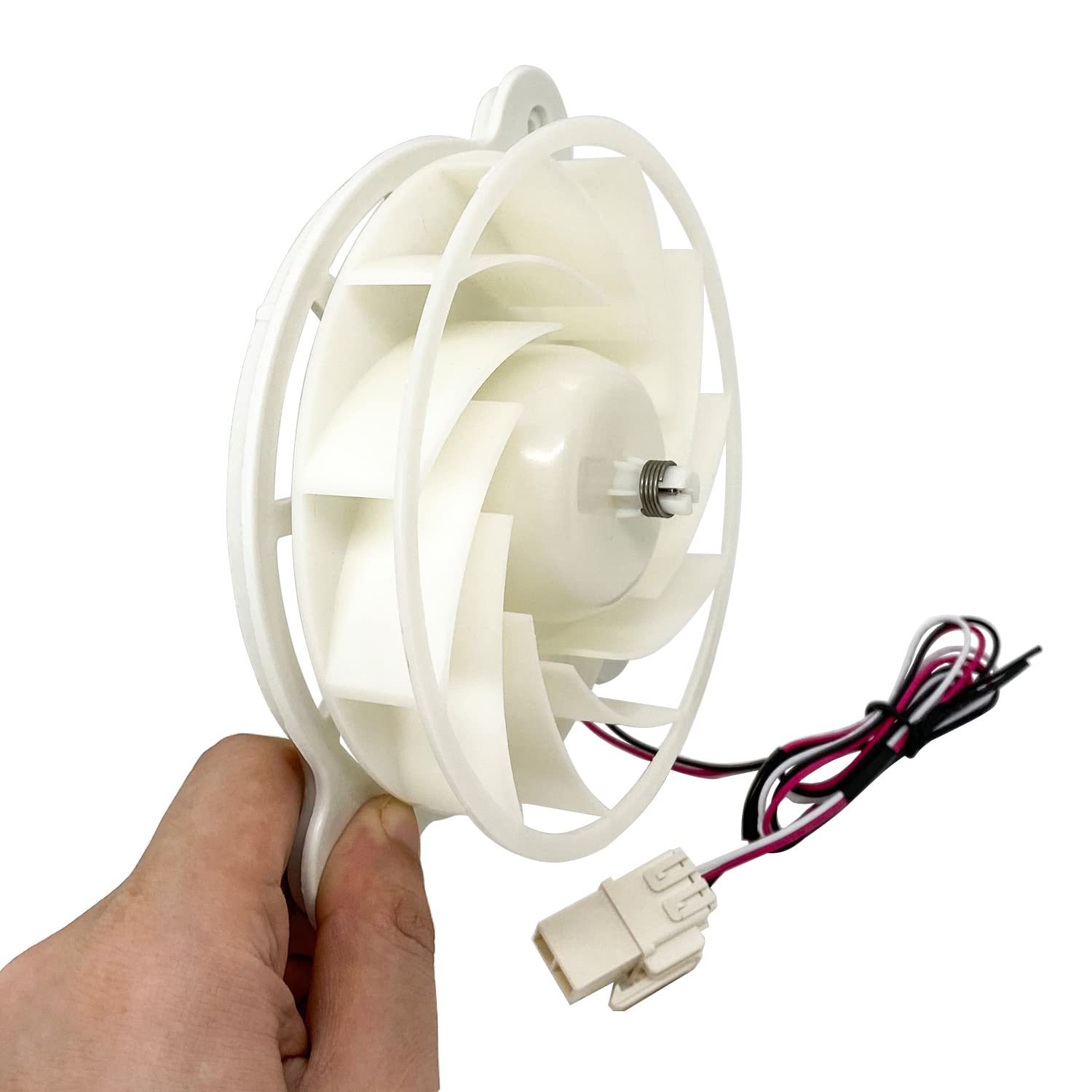 DA31-00287B DC12V Refrigerator Evaporator Fan Motor for Samsung Refrigerator Freezer Fan Motor Replacement Part Replaces DA96-00968A DA31-00334A PS9494284 3954921 AP5948644