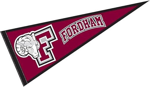 Amazon.com : College Flags &amp; Banners Co. Fordham University Pennant ...