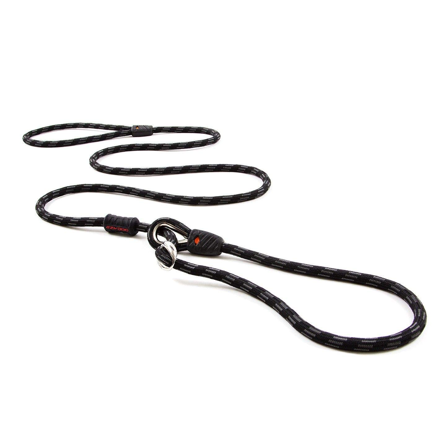 EZYDOG Luca Lead | 1.7m, Climbing Rope, All-In-One, One-Size-Fits-All, Easy to Slip On, No Harness or Collar Needed (Black)