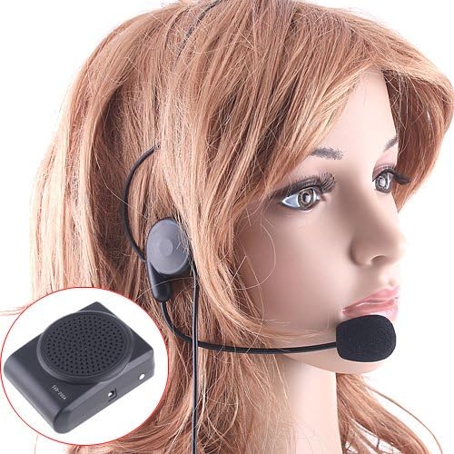 NEWSKY Mini 8 Multi Voice Changer Microphone Megaphone Loudspeaker Black