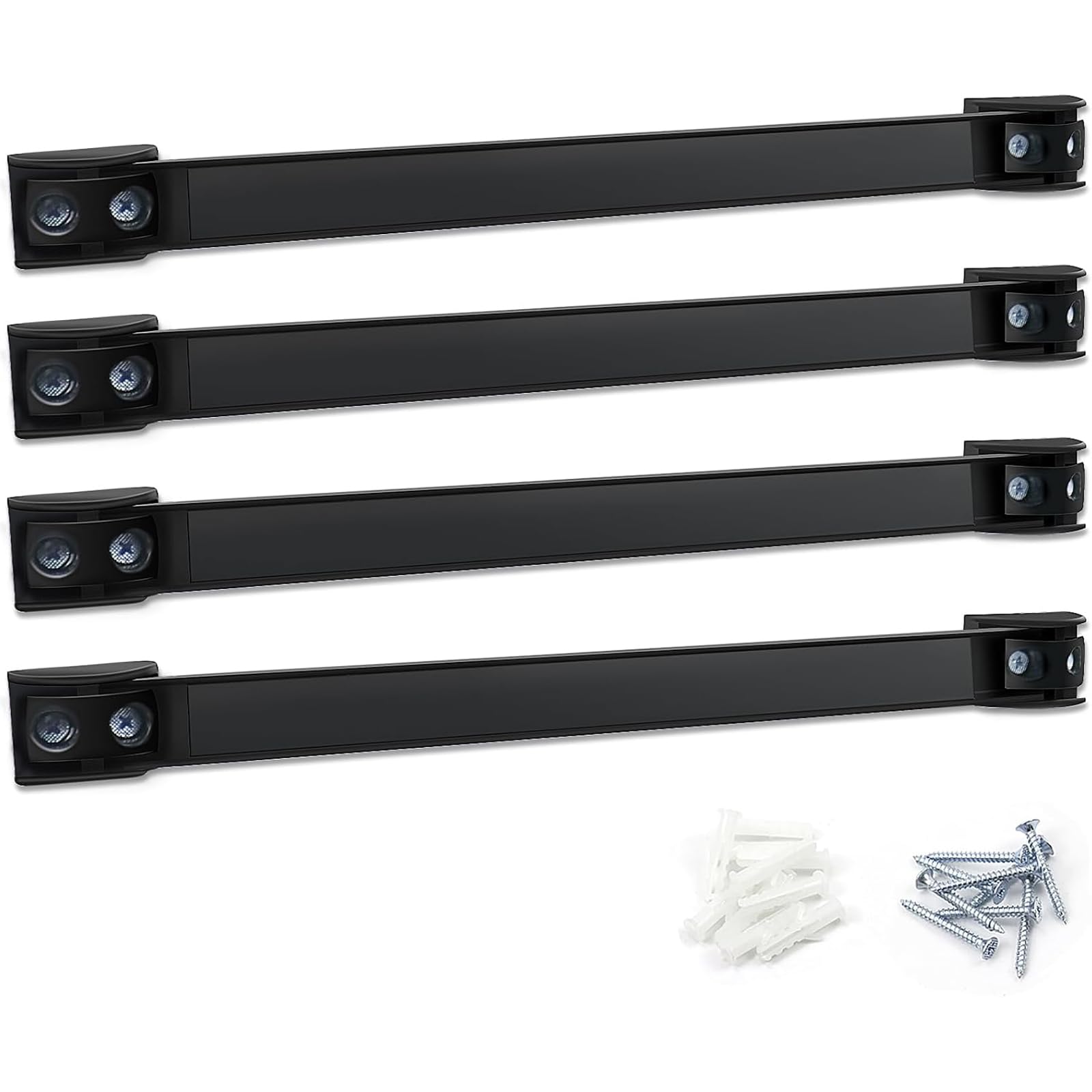 Photo 1 of DGSL Magnetic Tool Holder Strip 4 Pack, 12 In Heavy Duty Tool Organizer Magnetic Strip, Tool Magnet Bar For Garage Tool Organization