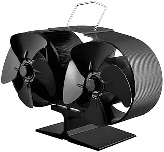 waysad Ventilador de Chimenea Ventilador eléctrico para Chimenea