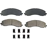 bproauto 1BP00268AB Front Disc Brake Pad Set compatible with Ram 2500 2023-2019; Ram 3500 2023-2019
