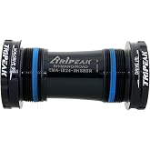 TRiPEAK Bottom Bracket BSA/ITA/C60/CR1/T47, with Steel Bearings for 24mm Shimano Hollowtech II Road/MTB Cranksets, Threaded BB Compatible with Trek, Giant, Specialized, Canyon, Campagnolo Frame