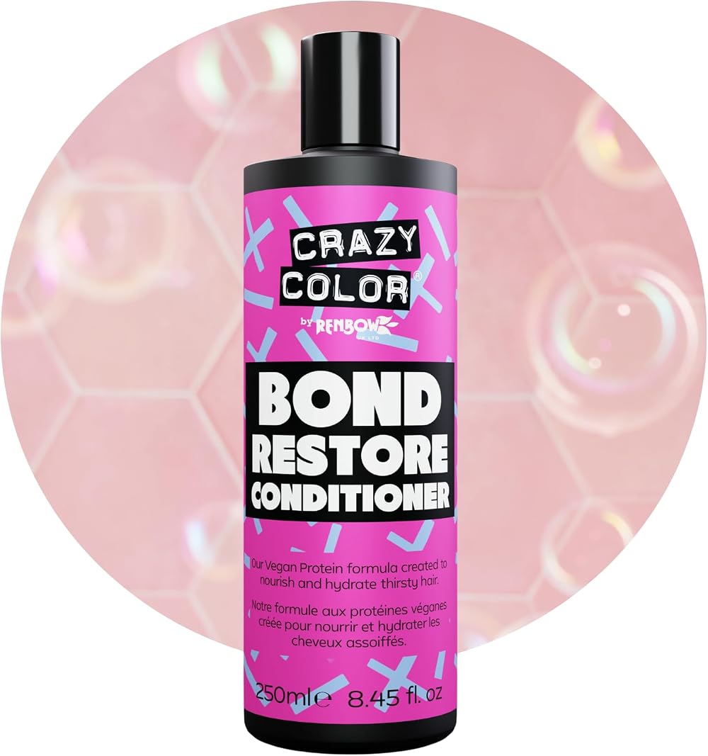 Crazy Color Bond Restore Conditioner Dry Damaged Bleached Coloured Hair Vegan