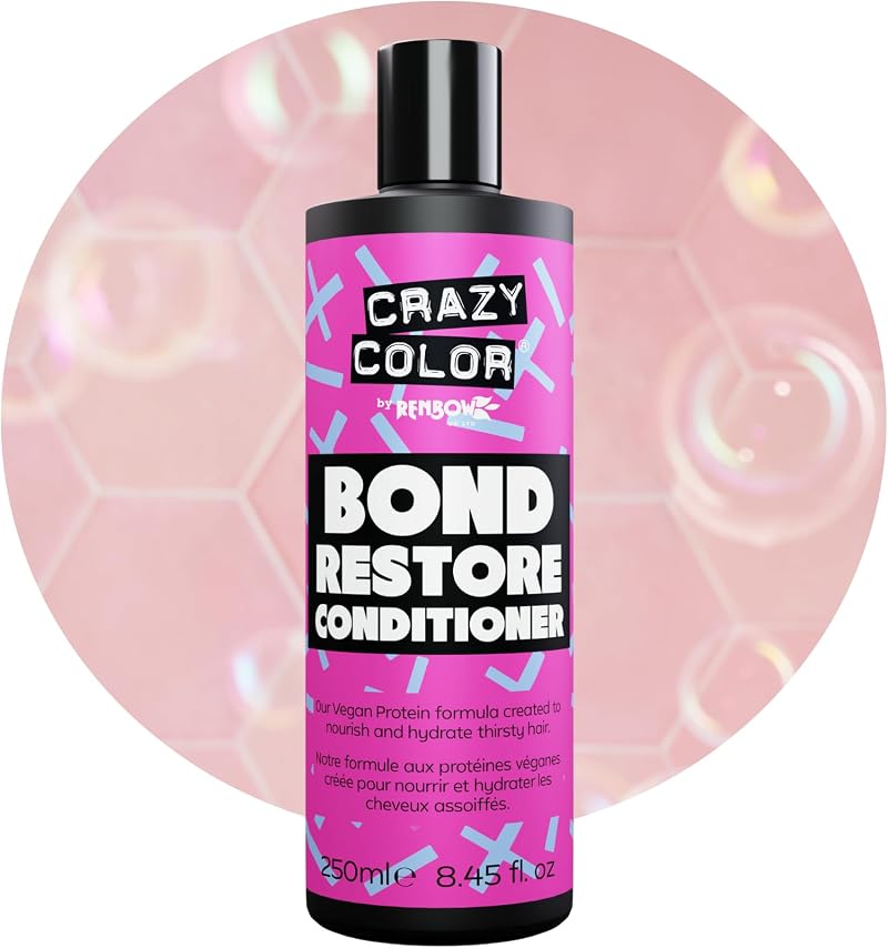 Crazy Color Bond Restore Conditioner Dry Damaged Bleached Coloured Hair Vegan