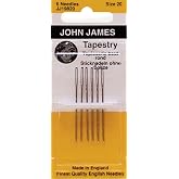 Tapestry Hand Needles-Size 20 6/Pkg
