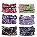 6PCS Outdoor Magic Headband Elastic Seamless Bandana Scarf UV Resistence Sport Headwear