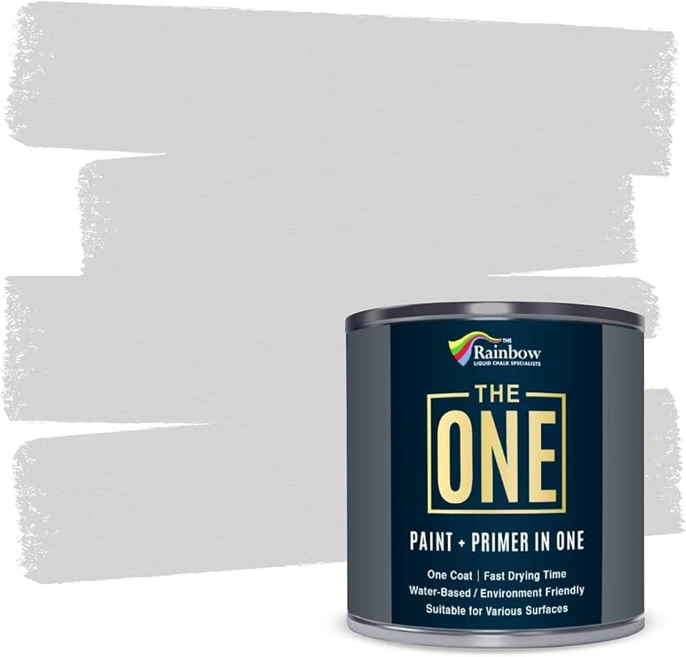 THE ONE All-In-One Paint & Primer Light Grey Satin 250 ml