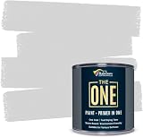 THE ONE All-In-One Paint & Primer Light Grey Satin 250 ml