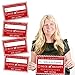 Big Dot of Happiness Santa's Naughty List Mug Shots - Christmas Party Photo Booth Props Party Mugshot Signs - 20 Count