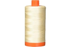 Aurifil A1050-2000 Mako Cotton Thread Solid 50WT 1422Yds Light sand