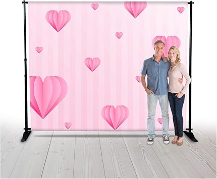 Amazon Com Valentine S Day Love Parachute Photo Backdrop Banner