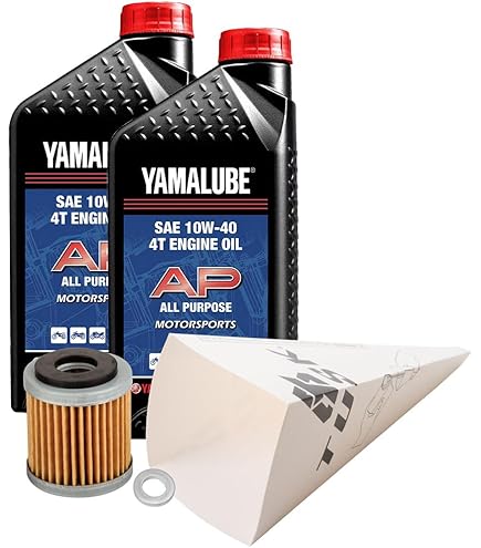 Amazon.com: CYCLEMAX Full-Synthetic Yamalube Oil Change Kit