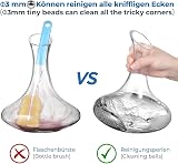 ecooe 1200 Stainless Steel Cleaning Beads with Silicone Storage Bag view 3