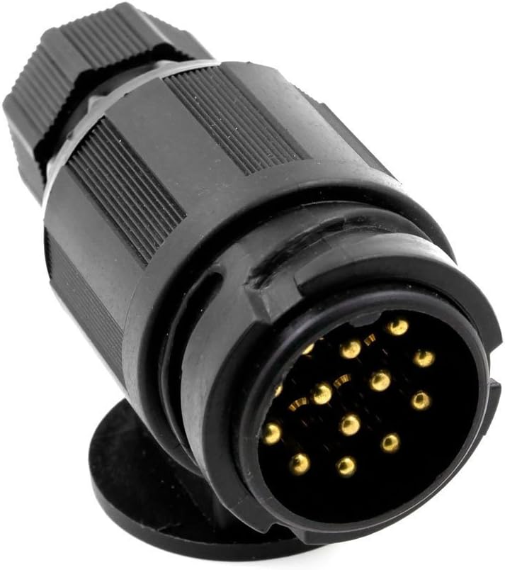 Micro Trader 13 Pin Euro Vehicle Towing Plug Plastic for Trailer