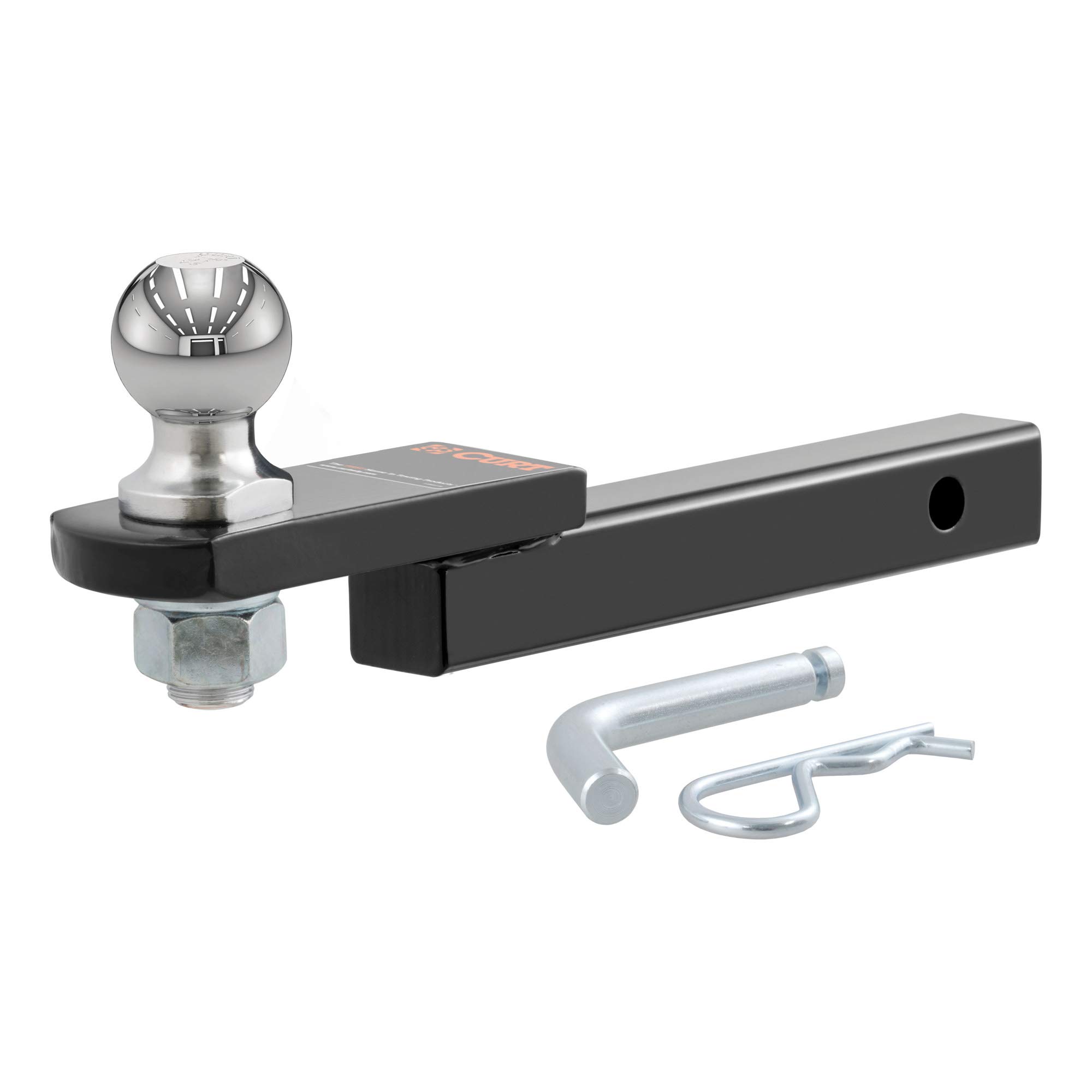 CURT 45147 Trailer Hitch Mount, 2-Inch Ball, Pin, Fits 1-1/4-In ...