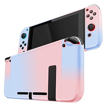 Amazon Com Nintendo Switch Protective Case Compatible With Nintendo Switch Protector Cover For Girls Nintendo Switch Game Accessories Pink And Blue Video Games