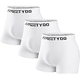 MEETYOO Compression Shorts Men, 3/4/5 Pack Spandex Running Shorts Athletic Workout Sport Performance Baselayer Underwear