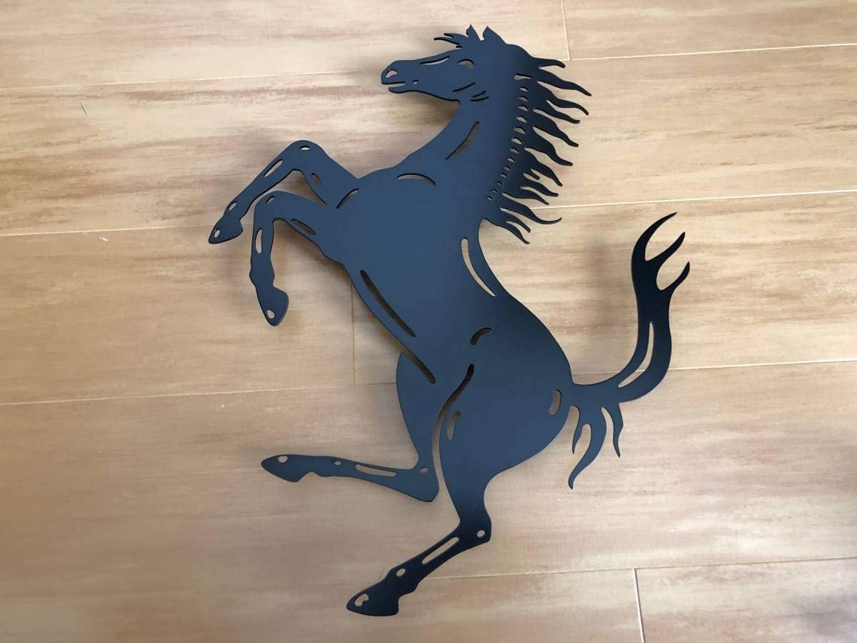 Amazon Co Jp フェラーリ Ferrari 壁掛け用跳ね馬エンブレム 金属製 新品 即納 ホビー