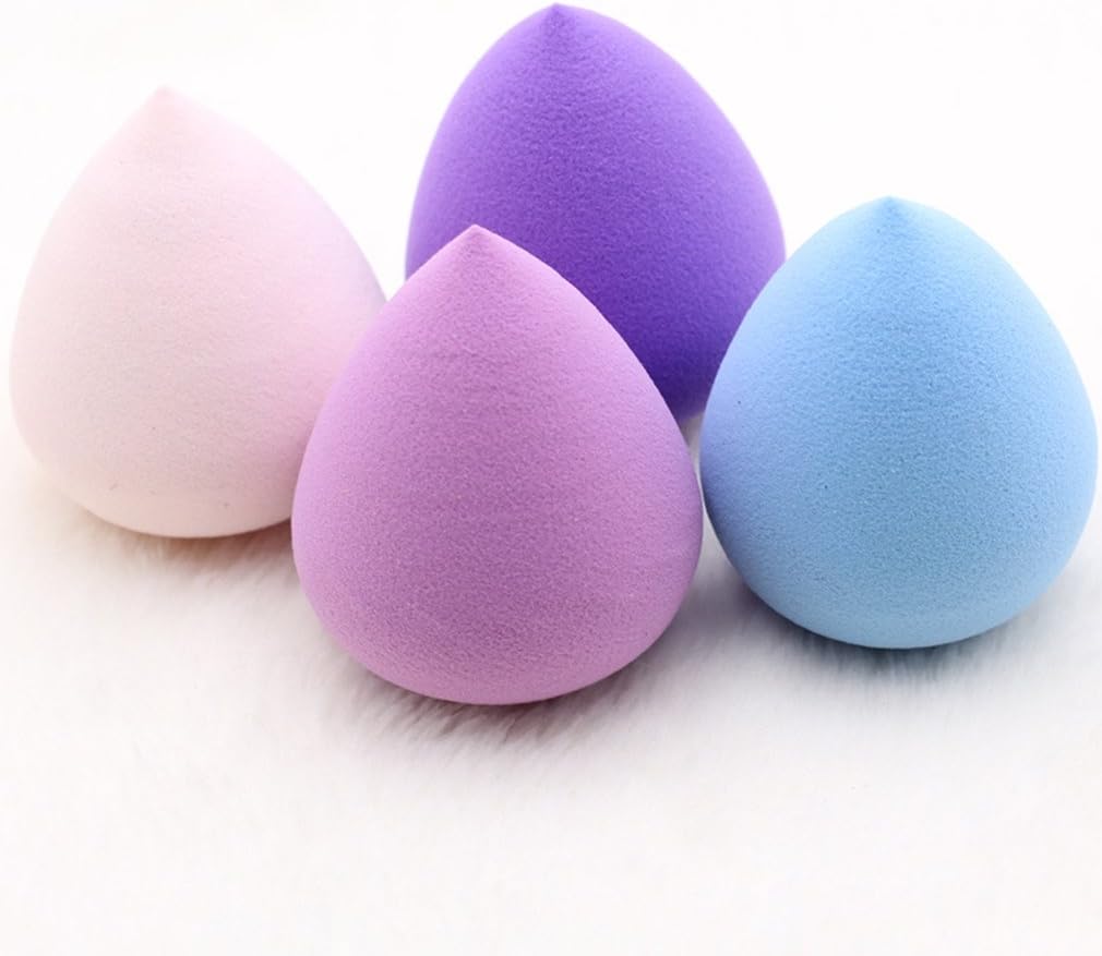 4pcs Pro Beauty Flawless Makeup Blender Foundation Puff Multi Shape Sponges for Unisex Women Girls Use by TheBigThumb