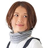 CHARM Neck Warmer for Women and Men - Warm Organic Cotton Headbands Made in Japan Ear Beanie Head Band