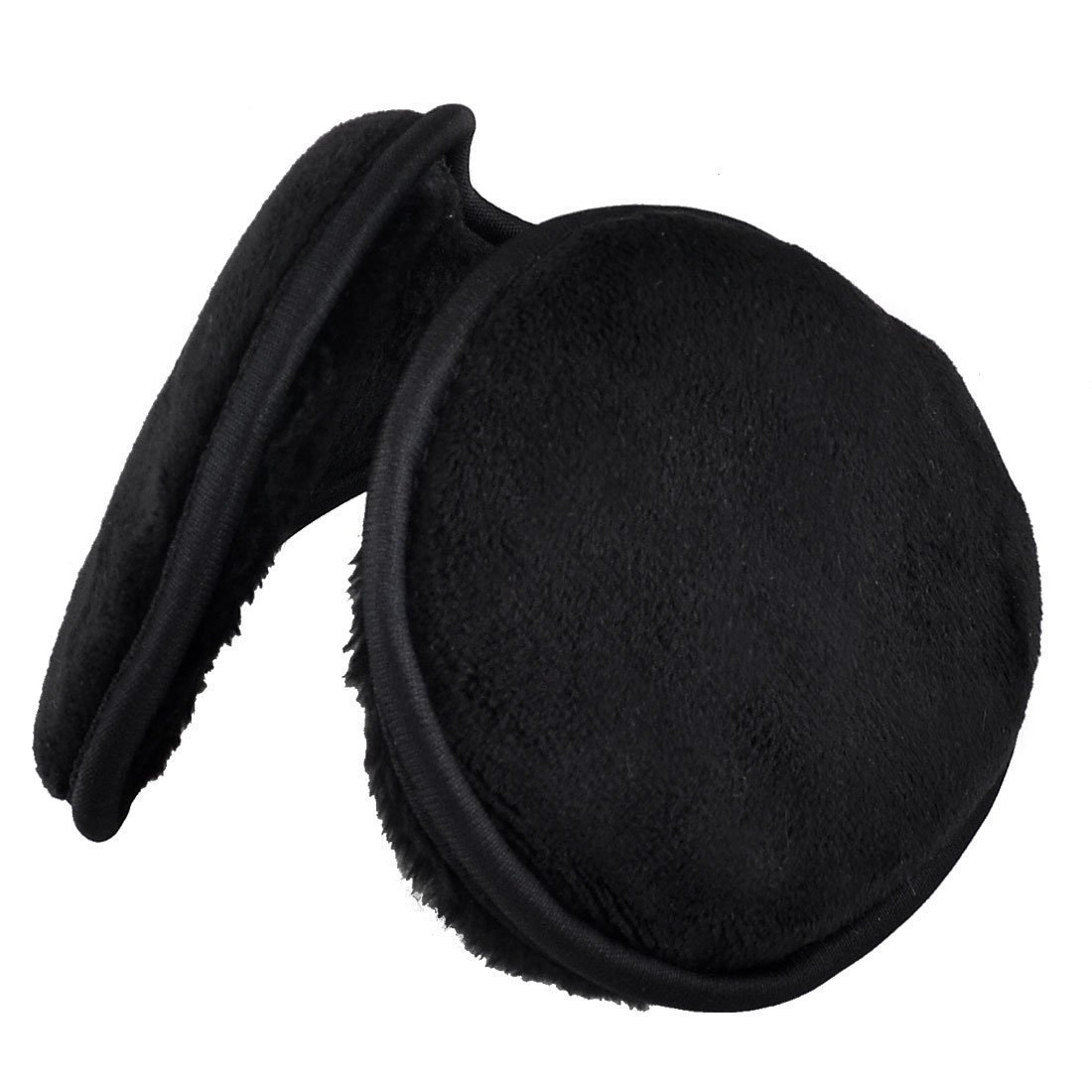 Black Plush Wraparound Back of Head Earmuff Ear Muffs Amazon.co.uk Sports & Outdoors
