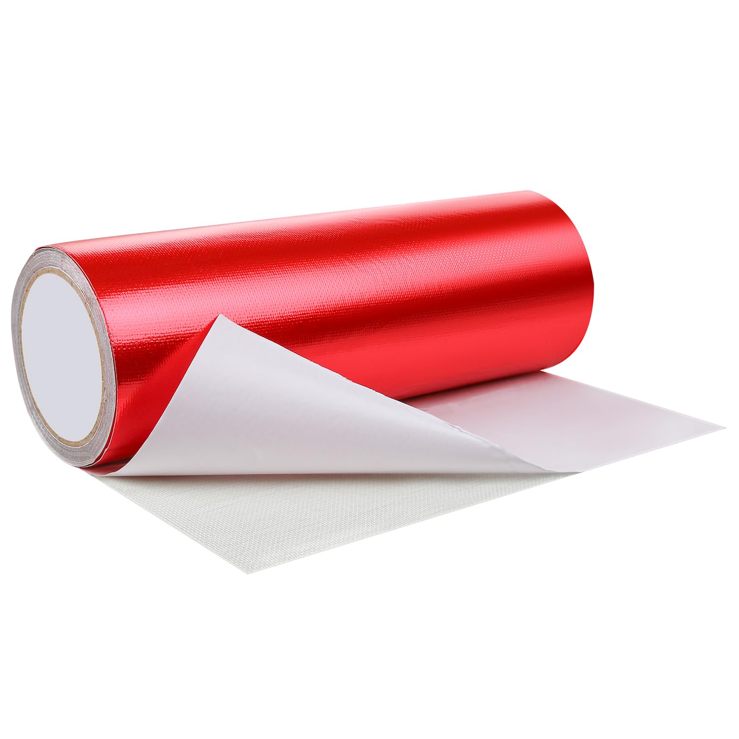 Hosifiy PVC Tarpaulin Tape, 8m x 30cm PVC Tarpaulin Repair Tape for PVC Coated Parasol, Truck Tarpaulin, Nylon, Tent, Awning Fabric Red