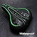 BLUEWIND Bike Seat, Most Comfortable Bicycle Seat Memory Foam Waterproof Bicycle Saddle – Dual Shock Absorbing with Mounting Wrench – Best Stock Bicycle Seat Replacement for Mountain Bikes, Road Bikesthumb 3