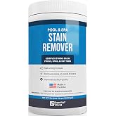 Essential Values Swimming Pool &amp; Spa Stain Remover (2 LBS) - Compatible with Vinyl Liners, Fiberglass &amp; Metals - Effective Formula Removes Rust &amp; Tough Stains