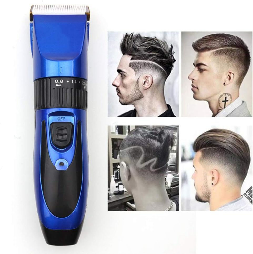 HLDWXN Hair Clippers for Men Professional Rechargeable Hair Clipper Safety Silence Electric Clipper Ceramic Knife Barber Tool Set