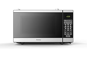Danby 0.7 cu. ft. Under-Cabinet & Countertop Microwave (DDMW007501G1), 700W, 10 Power Levels, 6 Auto-Cook Programs, Express C
