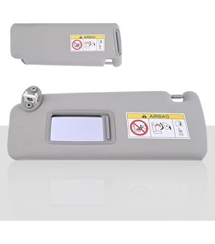 Amazon.com: PEVAST Left Driver Side Sun Visor Replacement for